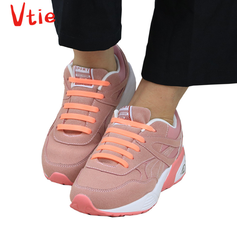 Lazy laces Unisex Convenience Rubber Shoelace Reflective Silicone Shoelaces, No Tie Shoe laces Wholesale High Quality Sneakers