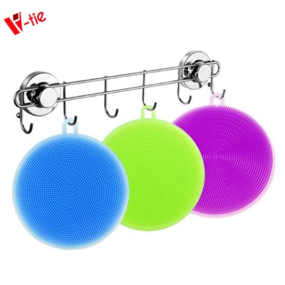 Useful Silicon dishwashing sponge Scrubber