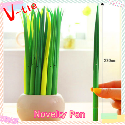 Office stationery novelty design grass ball pen promotional ball pen