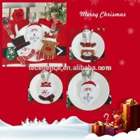 Christmas Cutlery Knife and Fork Bag Kitchen Silverware Holders Pockets Christmas Table Decoration Supplies