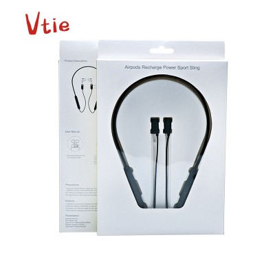 Apple Airpods charging lanyard New design 2019 mini power bank  for bluetooth earphone sport headphones